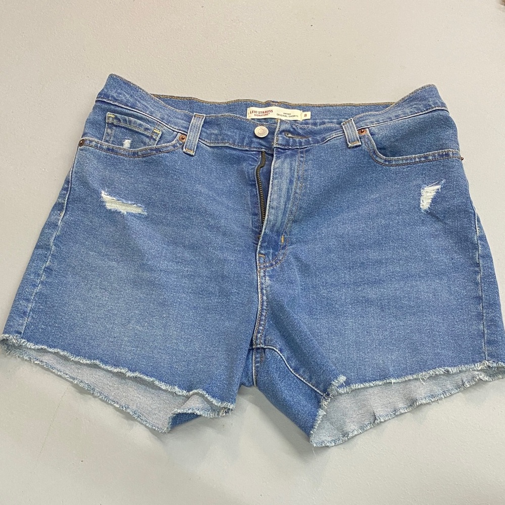 Levi's Classic Blue Jean Shorts